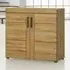 Florence Cortina Cabinet - Brown, MDF