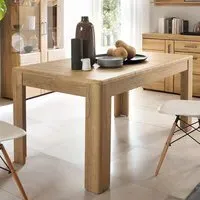 Florence Cortina Extendable Dining Table - Brown