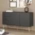 Florence Cumbria 2 Door 3 Drawer Sideboard - Dark Grey