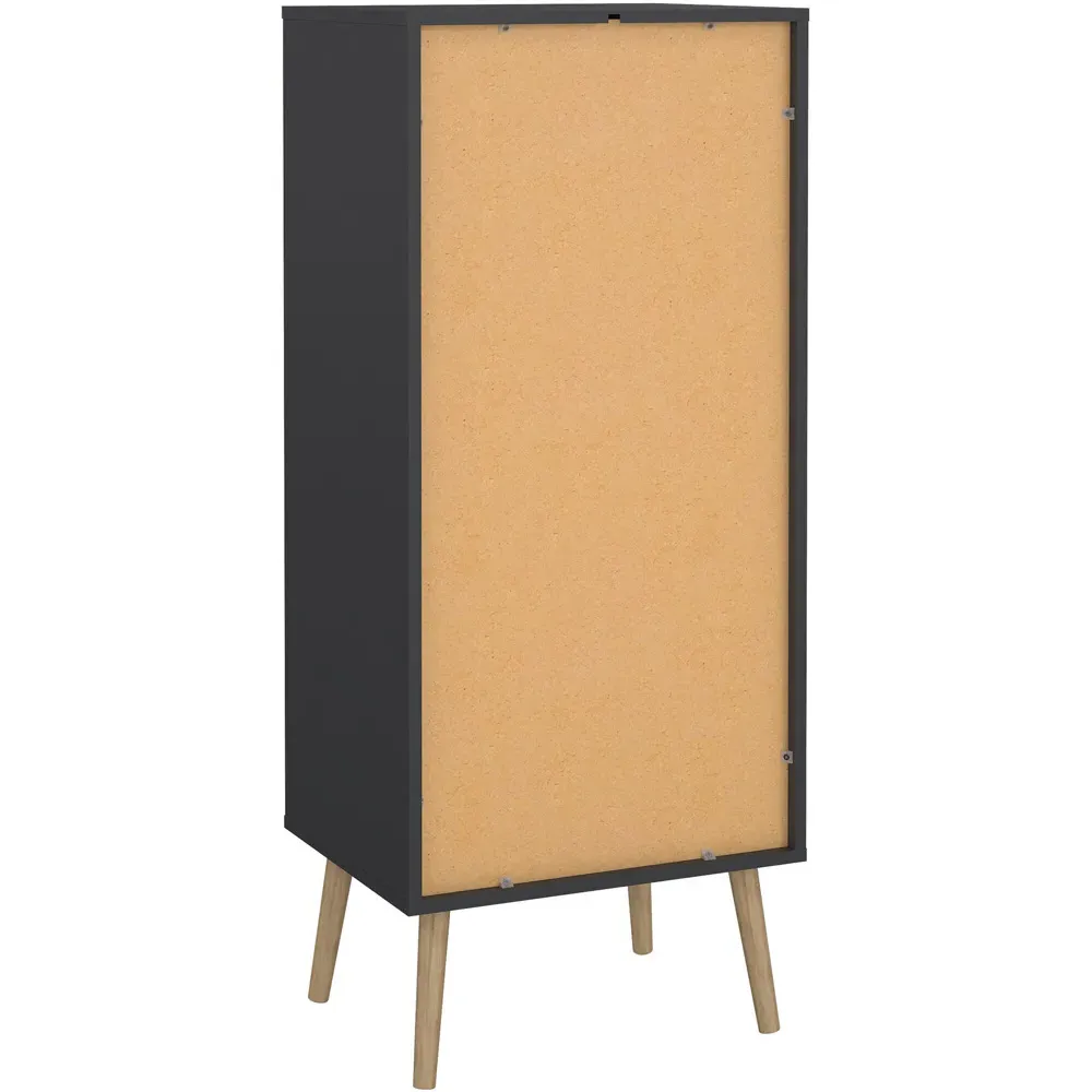 Florence Cumbria 5 Drawer Chest of Drawers - Grey