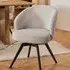 Florence Darlene Swivel Dining Chair - Beige