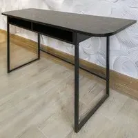 Florence Darlington Console Table - Black, Oak