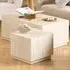 Florence Dice Coffee Table Set of 2 - Cream, Travertine