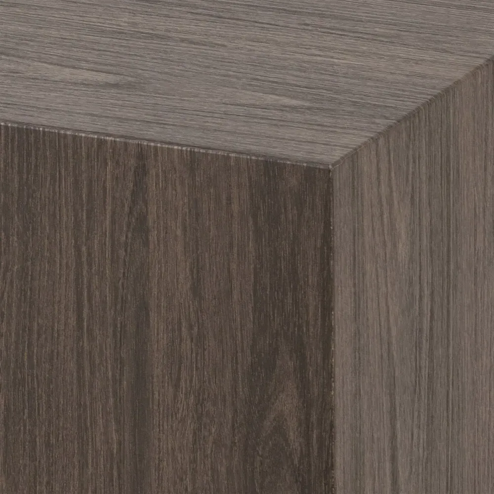 Florence Dice Square Coffee Table Set of 2 - Brown