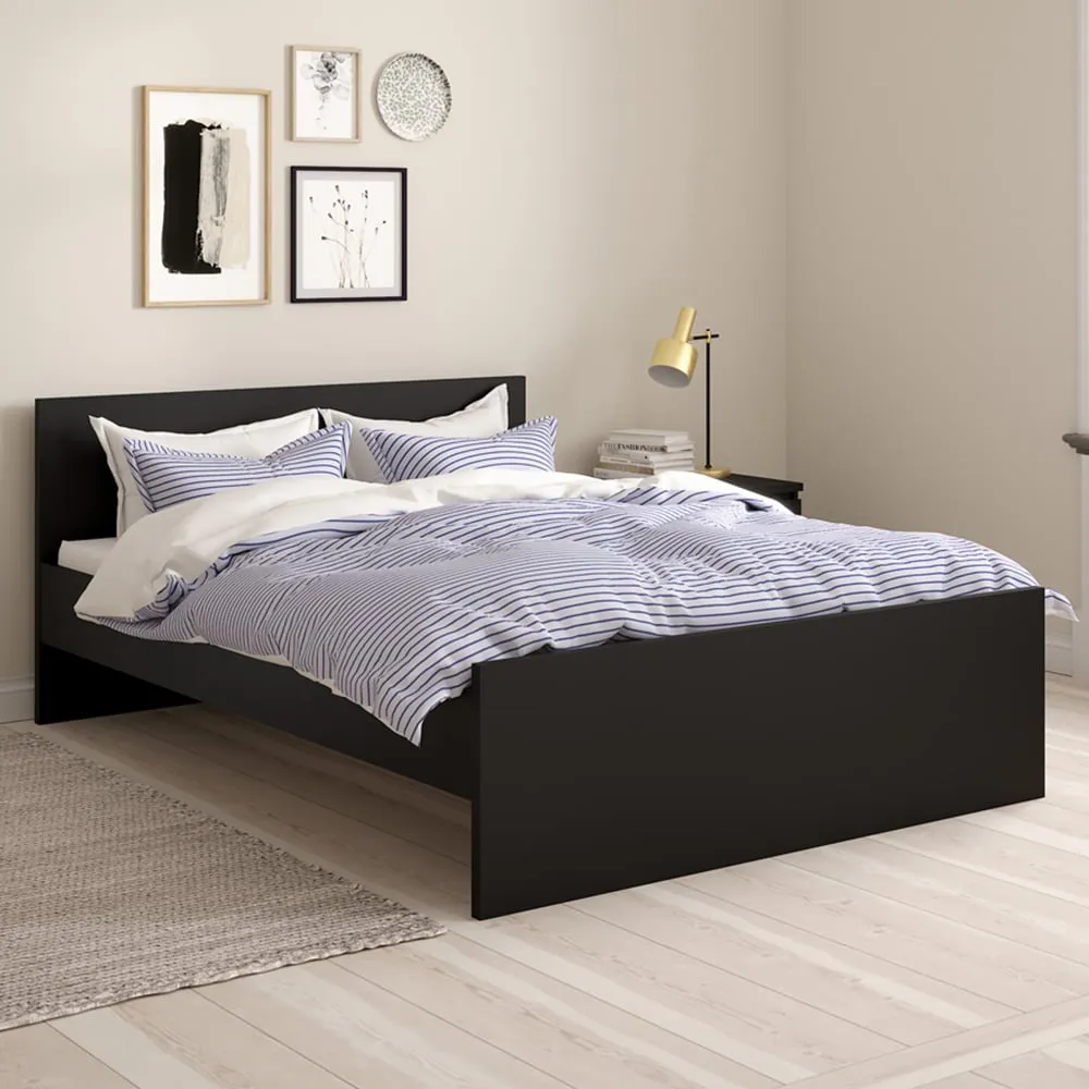Florence Double Bed Frame - Black