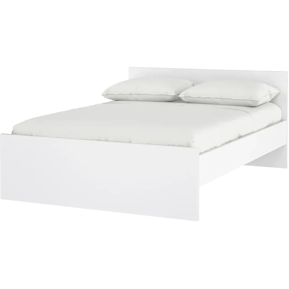 Florence Double Bed Frame - White