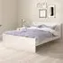 Florence Double Bed Frame - White
