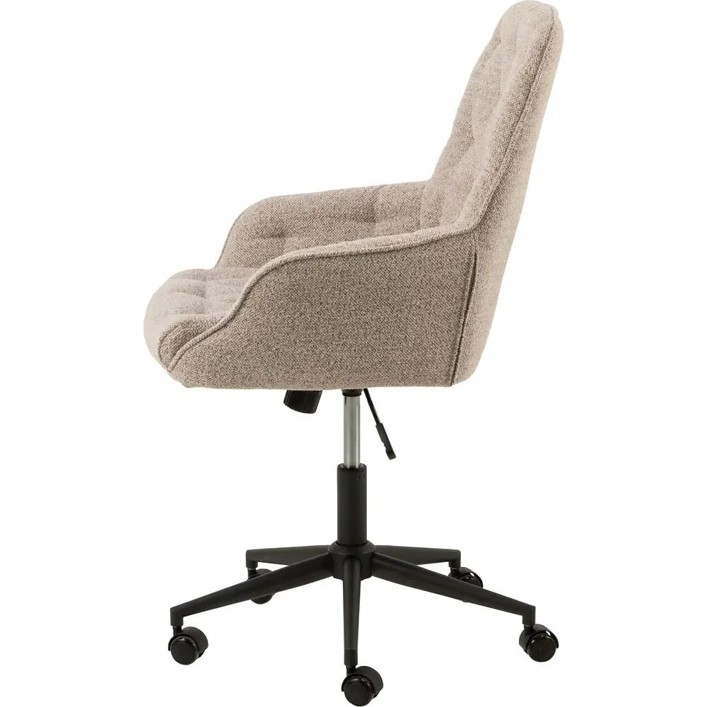 Florence Erik Gas Lift Desk Chair - Beige