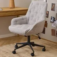 Florence Erik Gas Lift Desk Chair - Beige