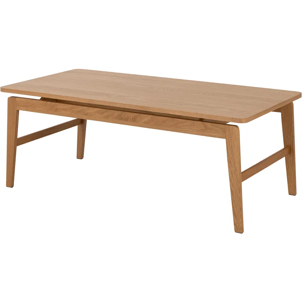 Florence Essex Rectangular Coffee Table - Brown, Oak
