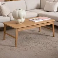 Florence Essex Rectangular Coffee Table - Brown, Oak