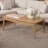 Florence Essex Rectangular Coffee Table - Brown, Oak