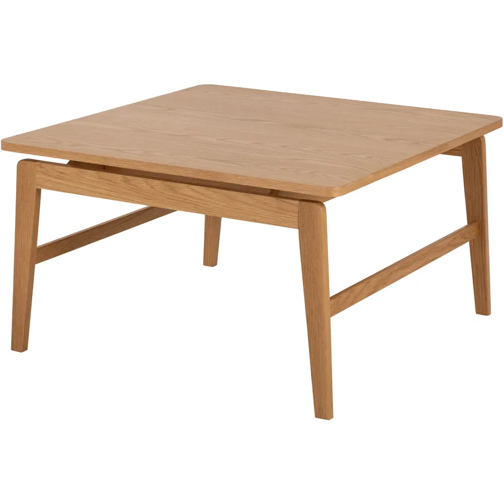 Florence Essex Square Coffee Table - Brown, Oak