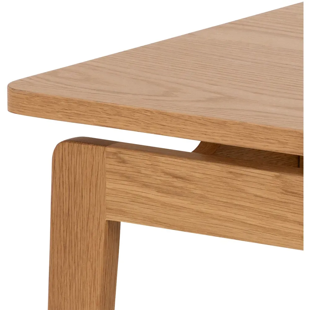 Florence Essex Square Coffee Table - Brown, Oak