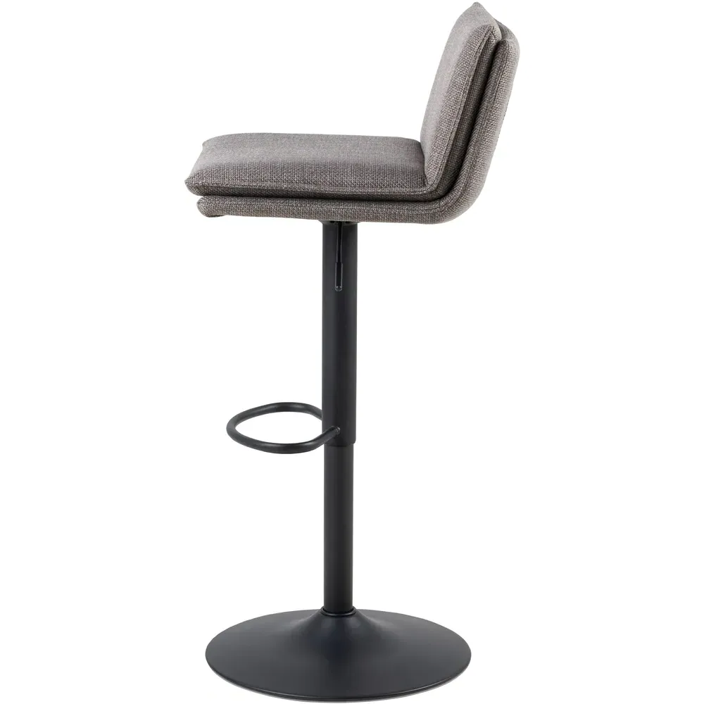 Florence Flynn Swivel Bar Stool - Grey