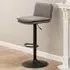 Florence Flynn Swivel Bar Stool - Grey