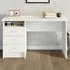 Florence Function Plus 3 Drawer Desk - White