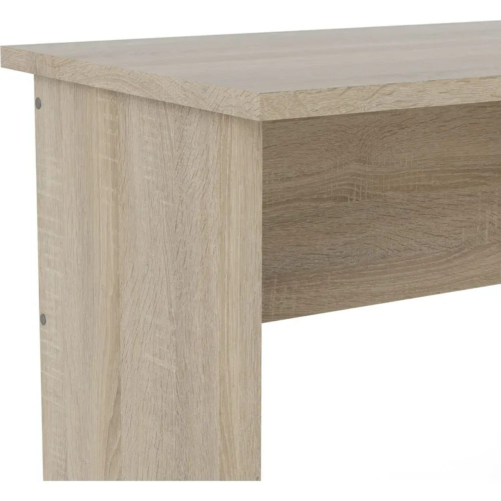 Florence Function Plus 3 Drawer Desk - White, Oak