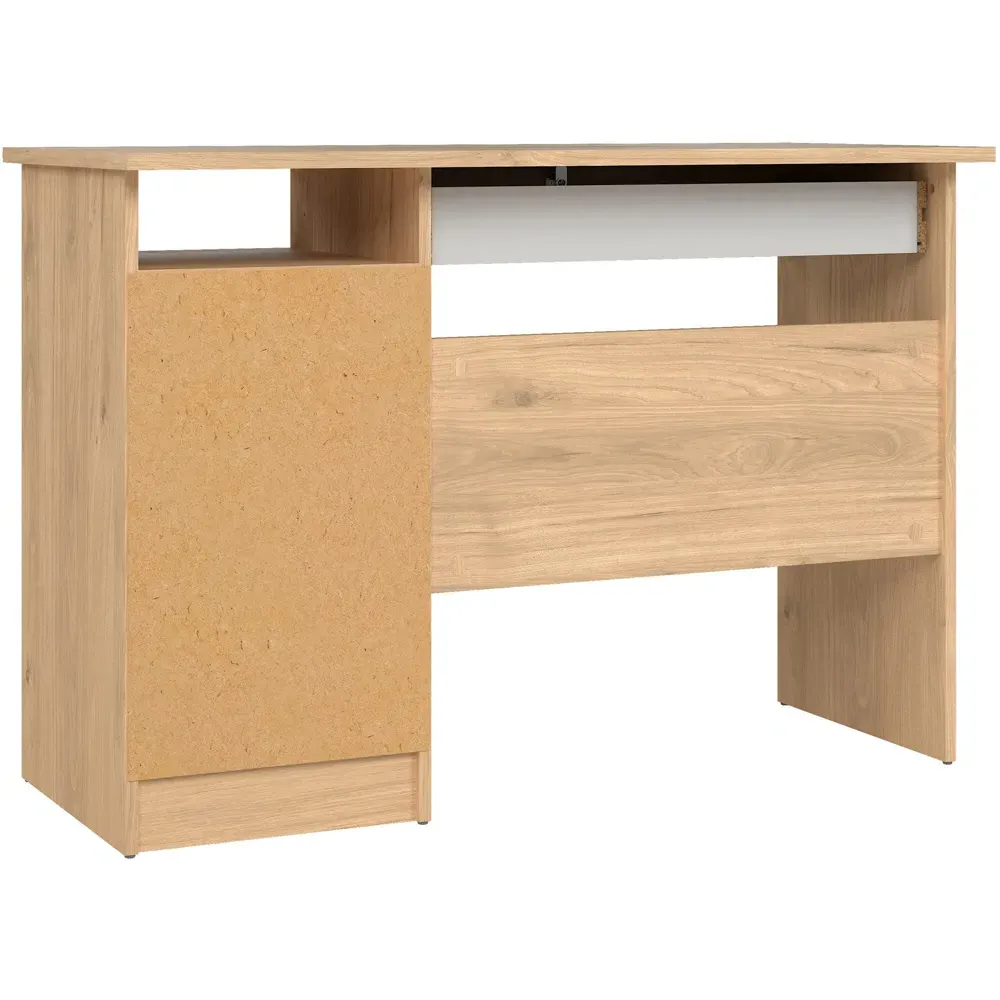 Florence Function Plus 4 Drawer Desk - Jackson Hickory Oak