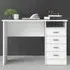 Florence Function Plus 4 Drawer Desk - White