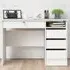 Florence Function Plus 4 Drawer Desk - White