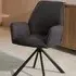 Florence Glenda Swivel Dining Chair - Grey