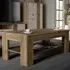 Florence Grafton Coffee Table with Shelf - Oak