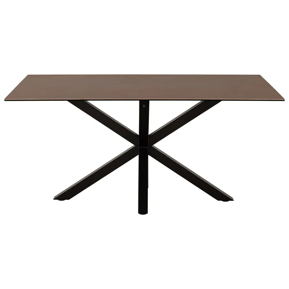 Florence Heaven 6-Seater Dining Table - Brown, Ceramic