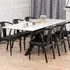 Florence Heaven 8-Seater Dining Table - White, Ceramic