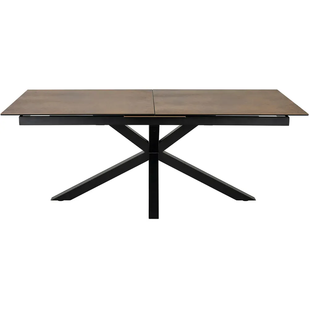 Florence Heaven 8-Seater Extendable Dining Table - Brown, Ceramic