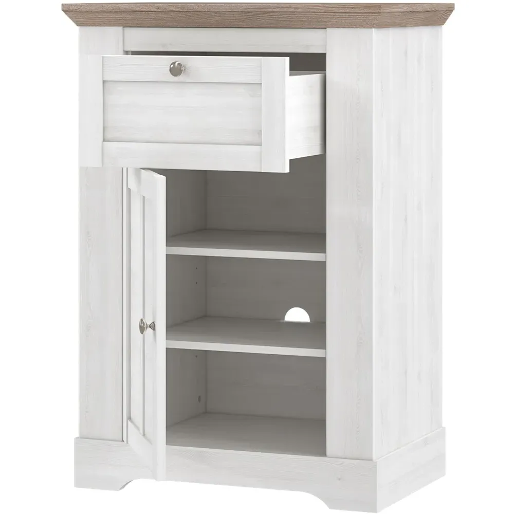 Florence Illopa Storage Chest with Drawer - Brown, Oak