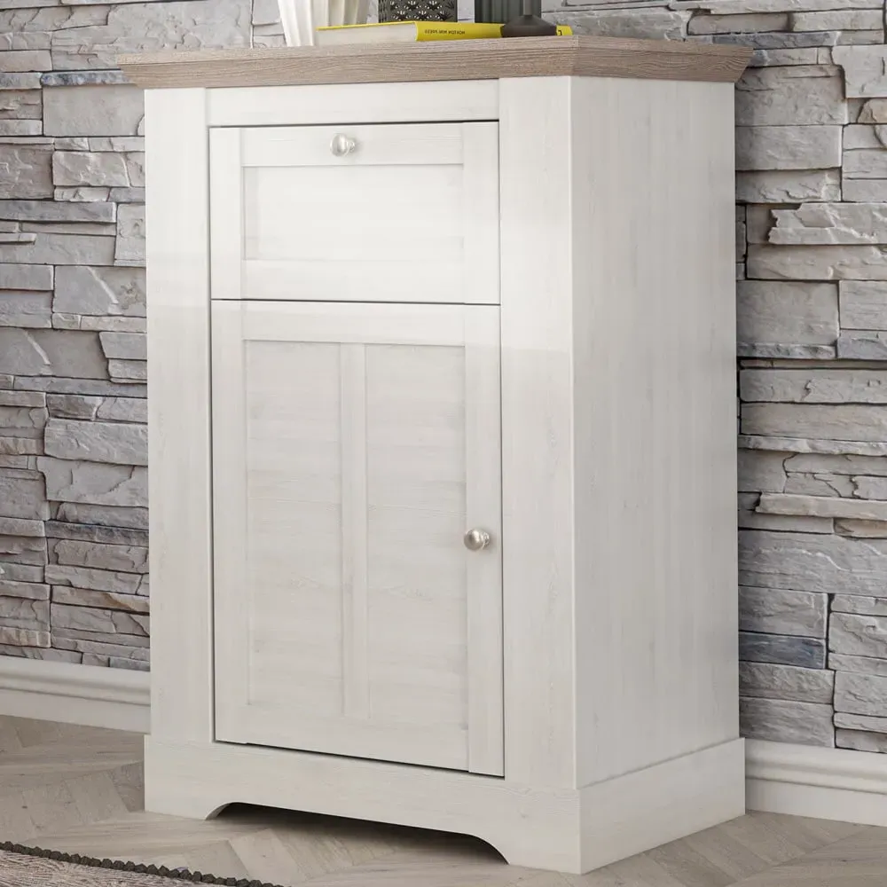 Florence Illopa Storage Chest with Drawer - Brown, Oak