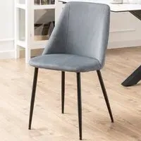 Florence Ines Set of 4 Dining Chairs - Grey