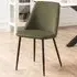 Florence Ines Set of 4 Dining Chairs - Olive Green
