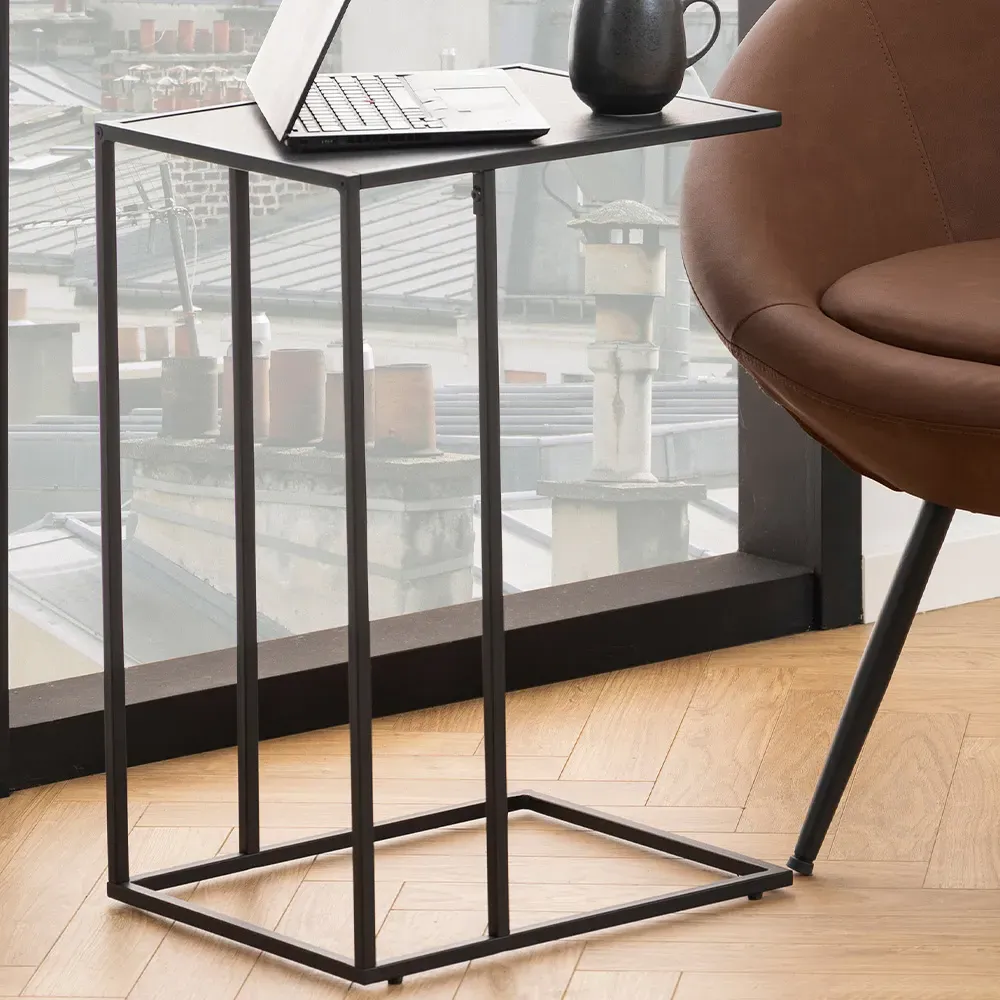 Florence Infinity Side Table - Black image