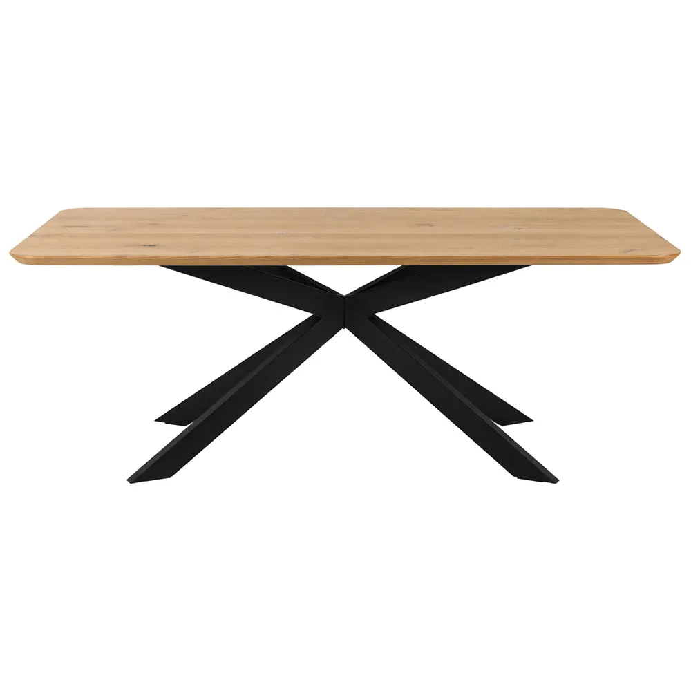 Florence Irwine Rectangular 6-Seater Dining Table - Multi, Oak