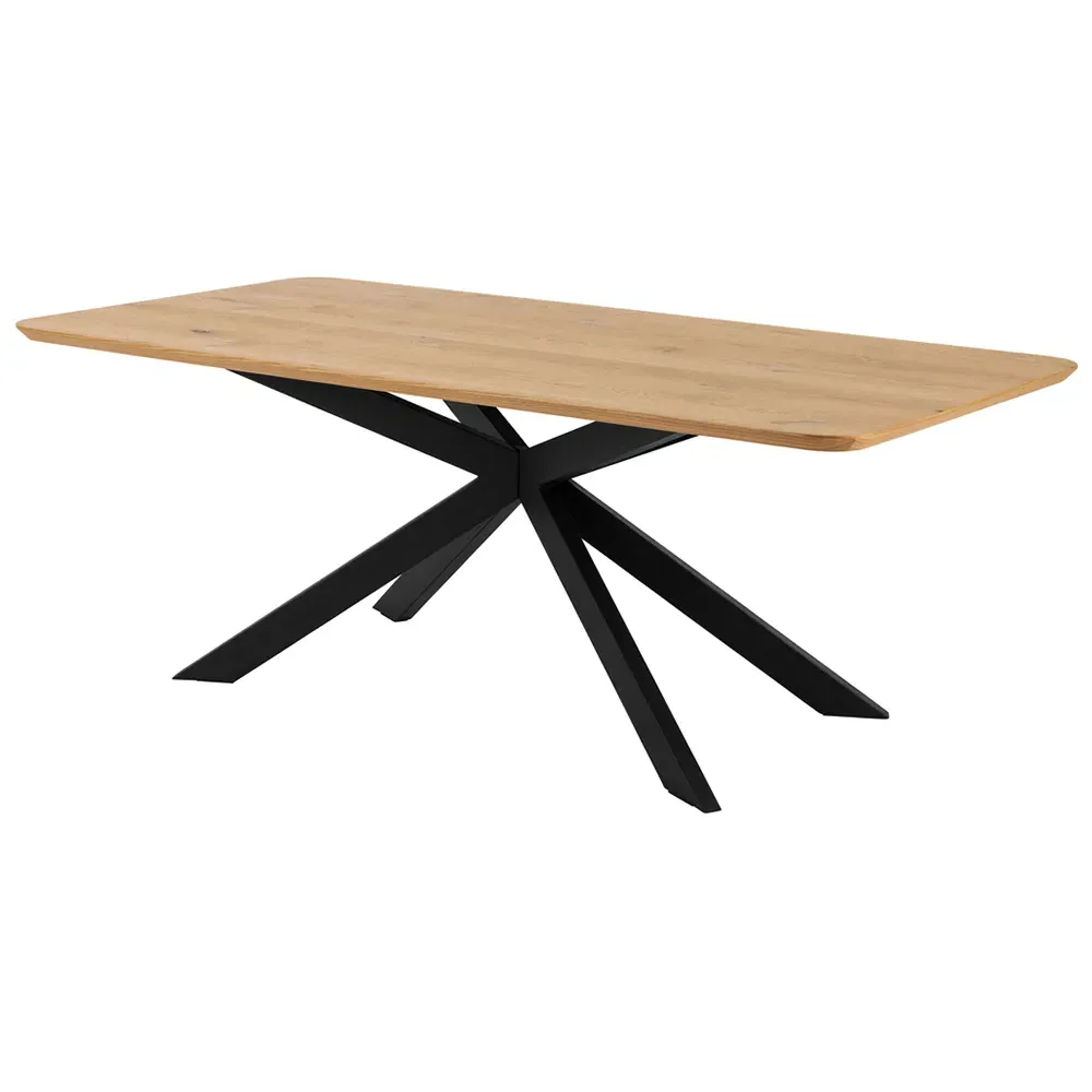 Florence Irwine Rectangular 6-Seater Dining Table - Multi, Oak