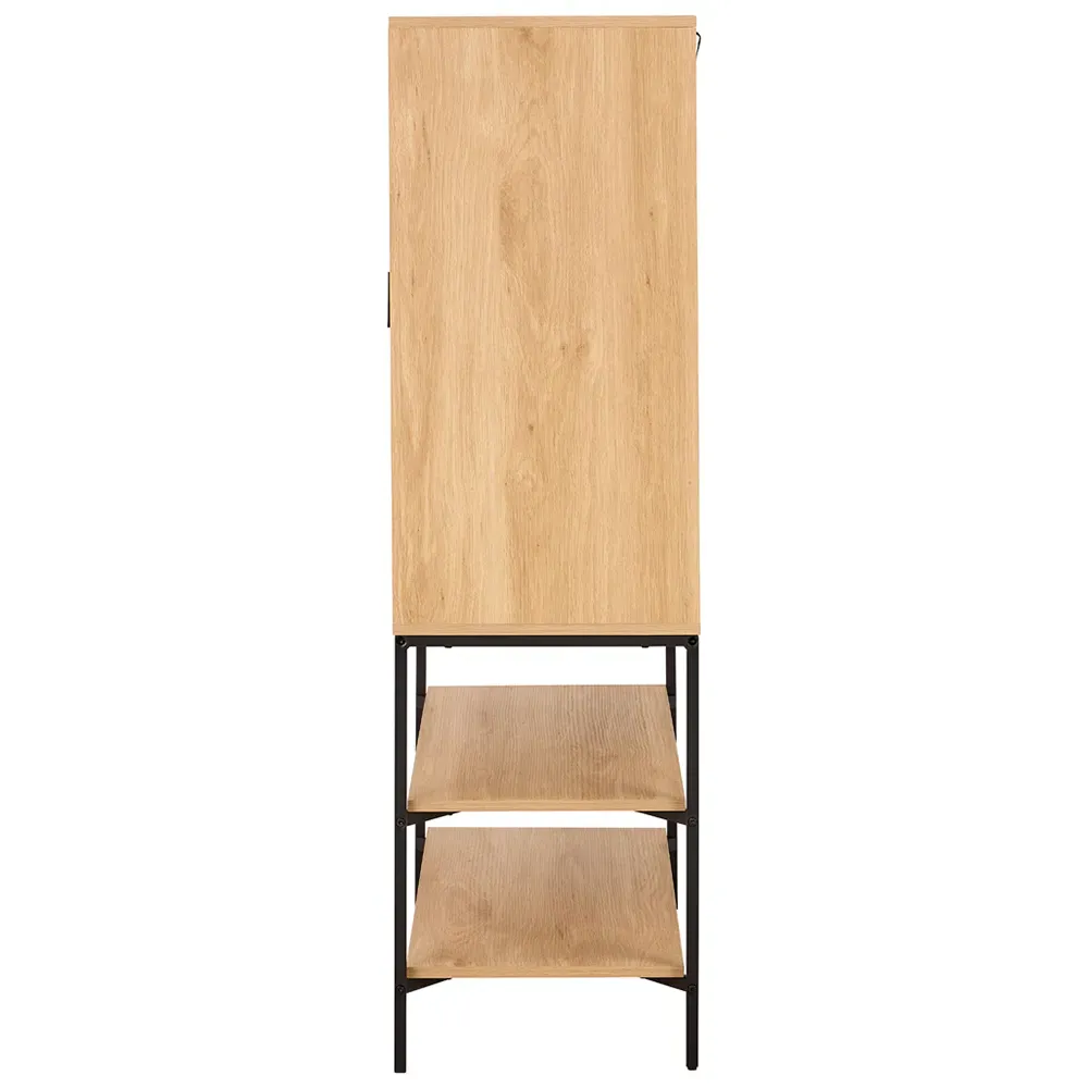 Florence Jaipur 2 Door Storage Cabinet - Oak