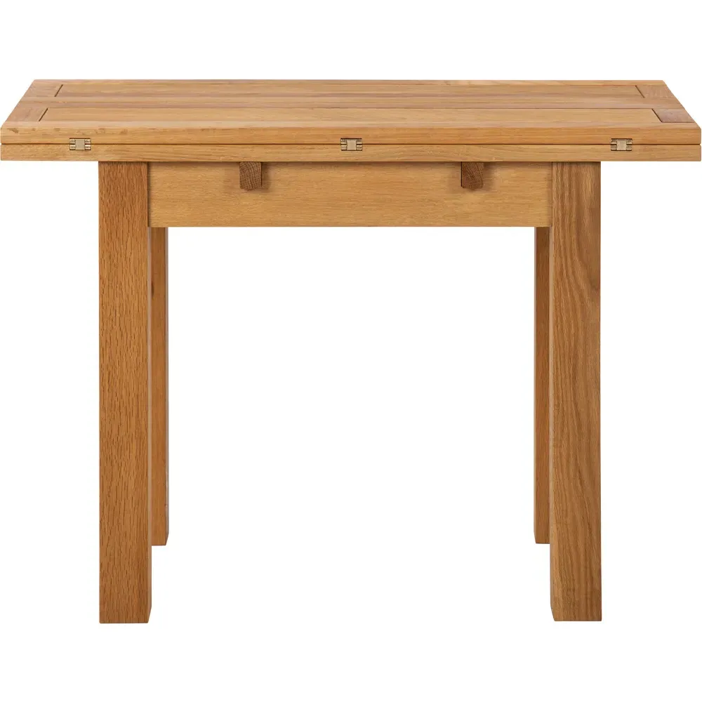 Florence Kenley 2-Seater Extending Dining Table - Brown, Oak