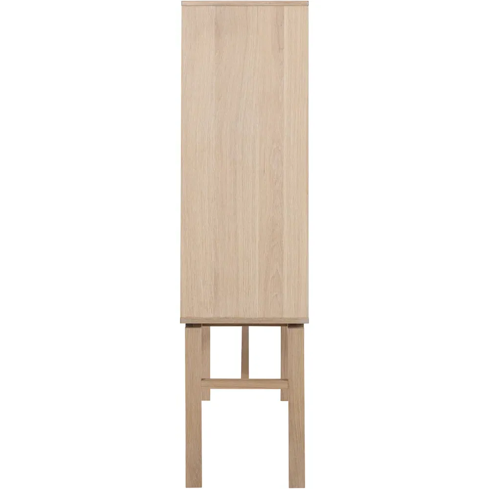 Florence Linley 2 Door Cabinet - White, Oak