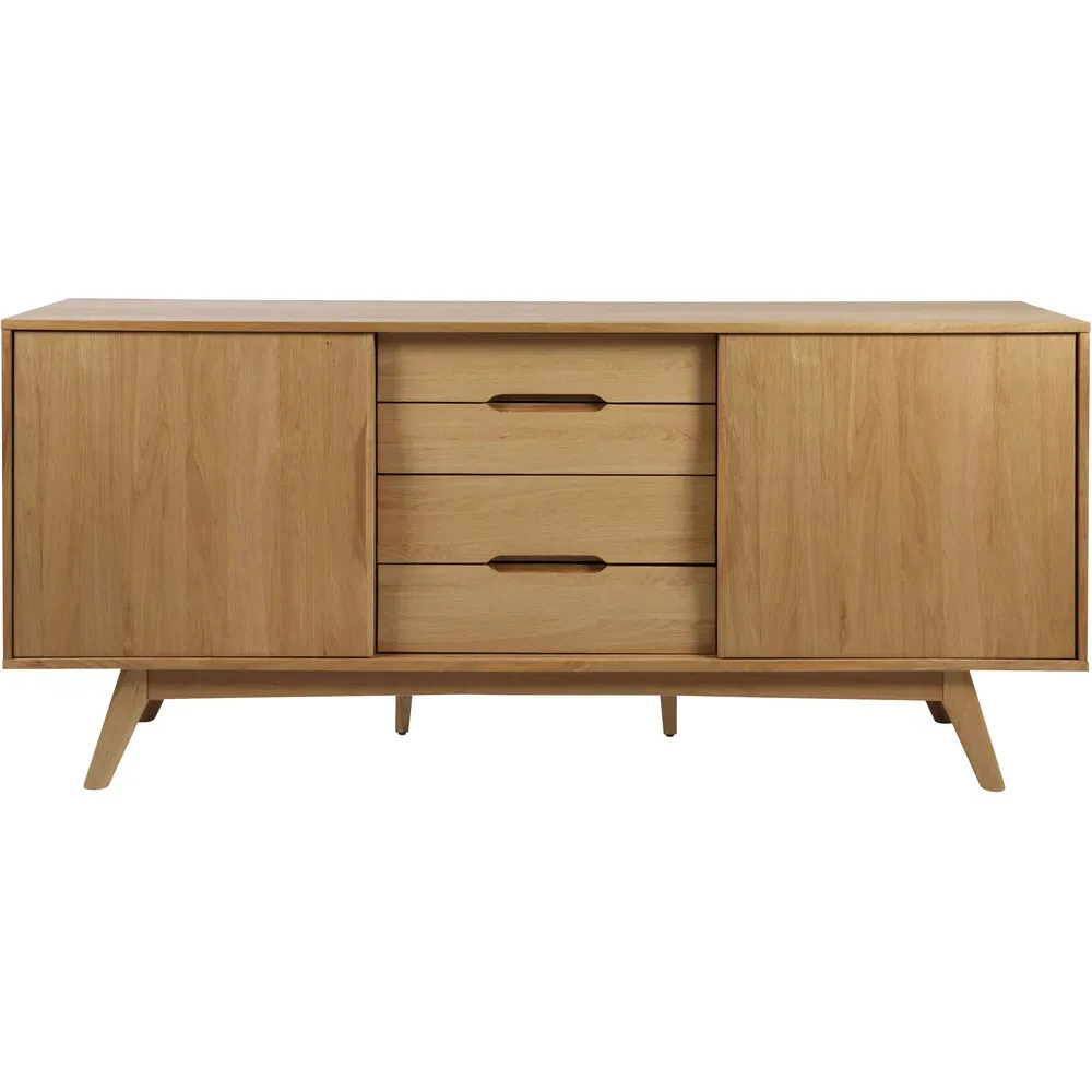 Florence Marte 2 Door 4 Drawer Sideboard - Oak
