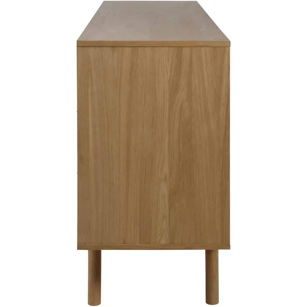 Florence Marte 2 Door 4 Drawer Sideboard - Oak