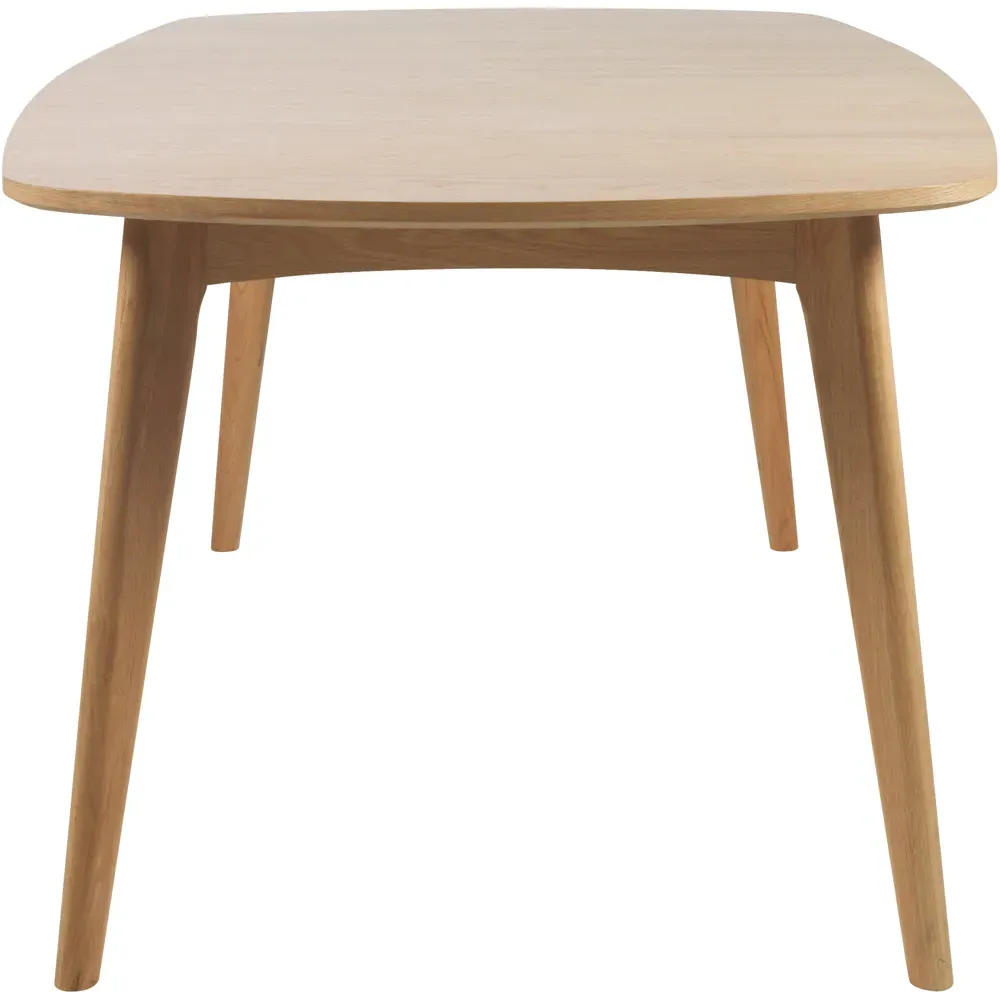 Florence Marte 6 Seater Extendable Dining Table - Oak