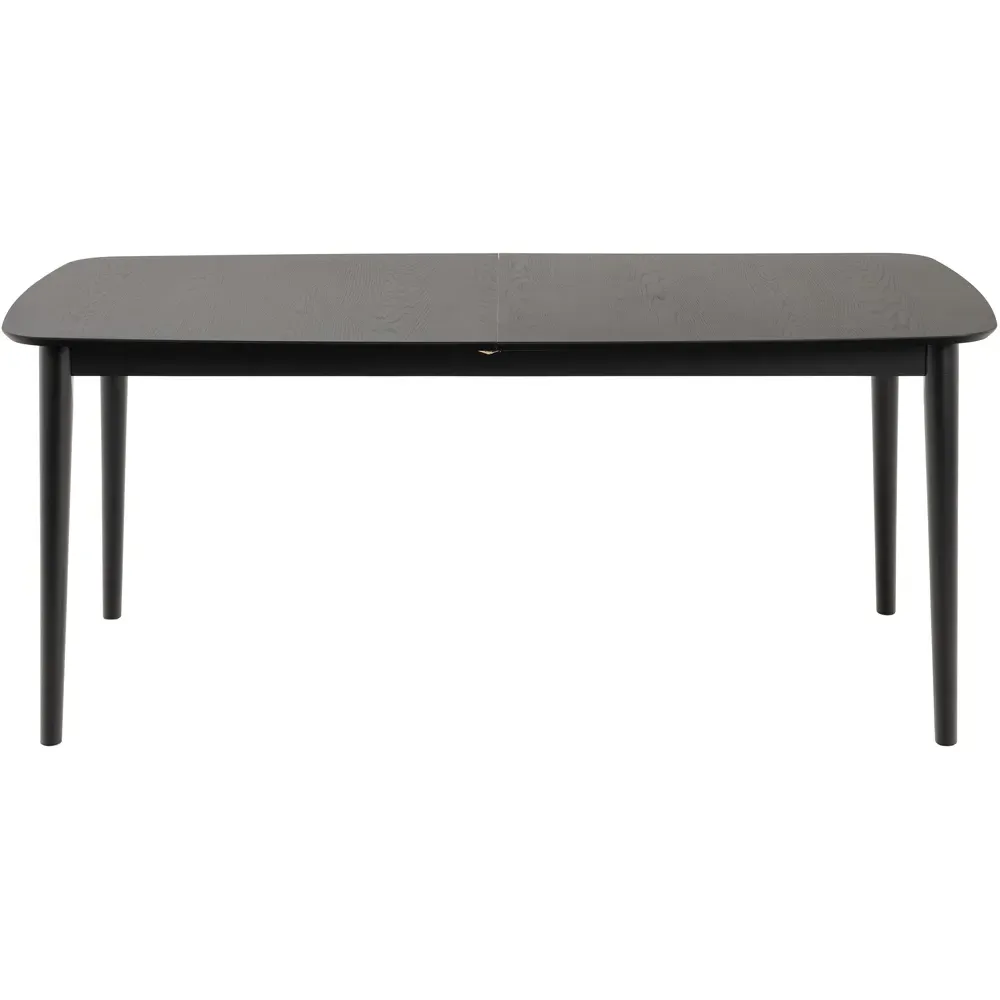 Florence Montreux 6-Seater Dining Table Extendable - Black