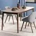 Florence Montreux 6-Seater Dining Table Extendable - Walnut