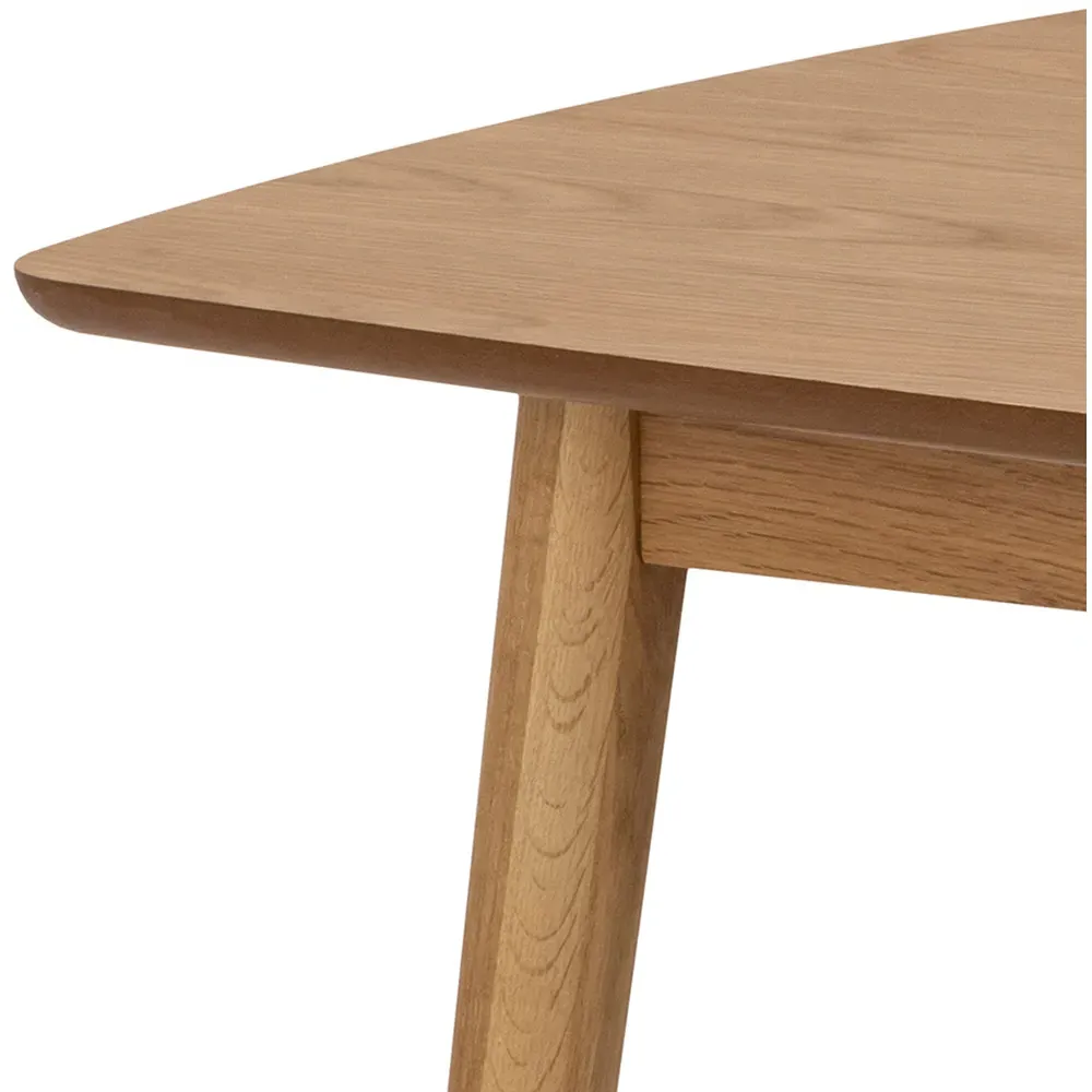 Florence Nagano 6-Seater Dining Table - Brown, Oak