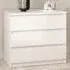 Florence Naia 3 Drawer Chest of Drawers - White