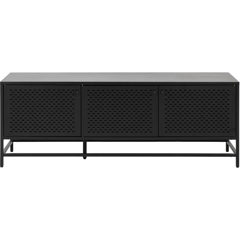 Florence Newcastle 3 Door Sideboard - Black, Steel