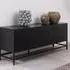 Florence Newcastle 3 Door Sideboard - Black, Steel