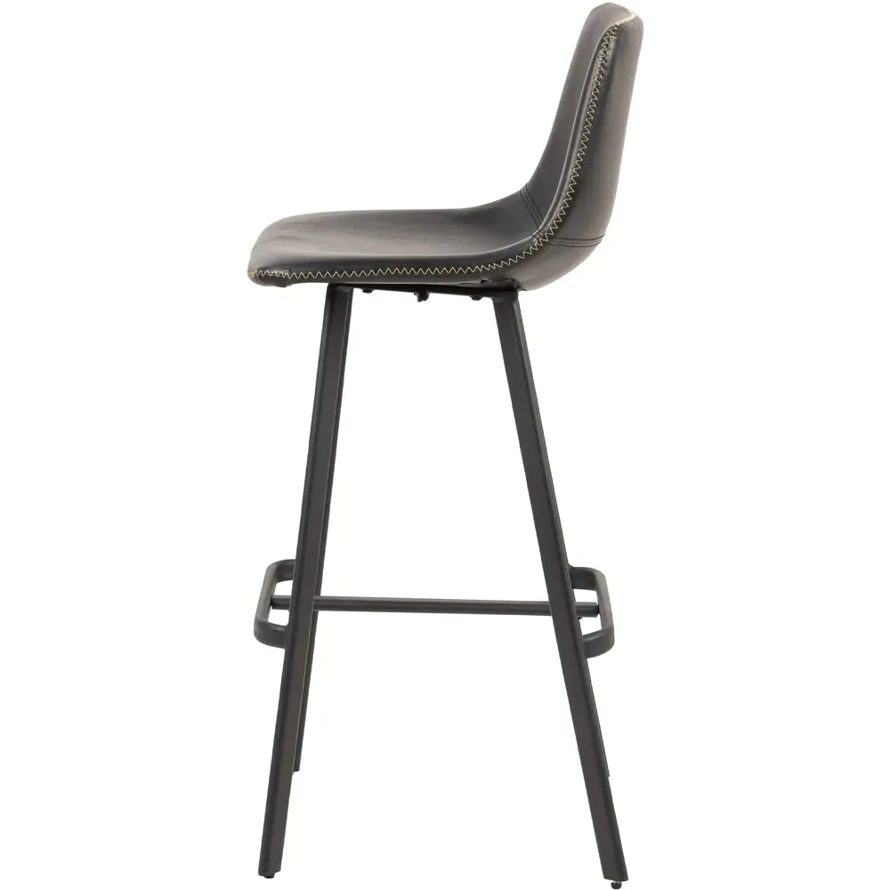 Florence Oregon Bar Stool Set of 2 - Black